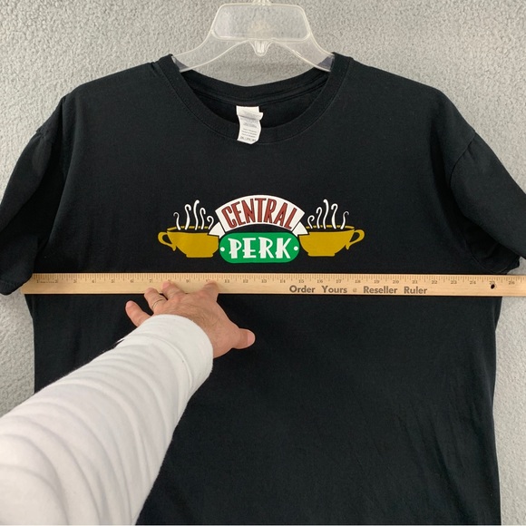 Gildan Friends Central Perk TV Show Ross Rachel 90s Comedy Tee Shirt Men’s 2XL - Picture 8 of 9